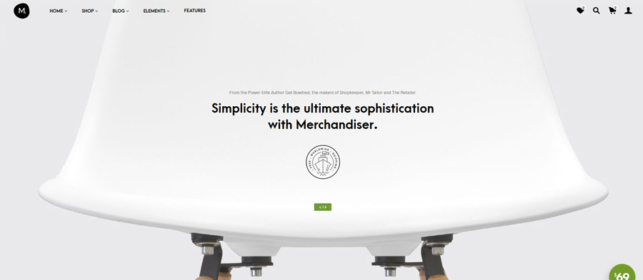 Merchandiser Woocommerce Theme